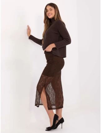 Sukně MI SD 122436.60 hnědá