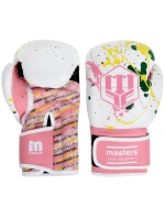 Boxerské rukavice MJE - RPU-ART-PINK