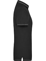 Daiber JN 568 Dámské žerzejové elastické polo 02.0568 black/white Daiber JN 568 Dámské žerzejové elastické polo 02.0568 black/white