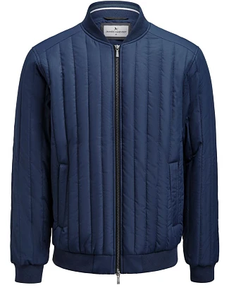 James Harvest Scarsdale Jacket Men Pánská prošívaná bunda 62.1053 navy