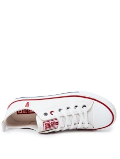 Pánské Kožené Tenisky BIG STAR JJ174069 Bílý