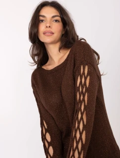 Jumper MI SW 1606.96 tmavě hnědý