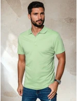 Pánské zelené polo tričko FashionStreet PX0554