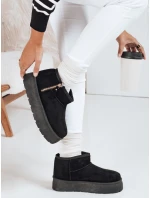 Dámské sněhule na platformě černé FashionStreet ZY1052