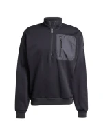 Pánská mikina adidas City Escape Fleece Half-Zip GD černá JF3290 pánské