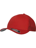 Flexfit 6511 6 panelová Trucker kšiltovka "Mesh" 55.6511 red
