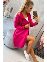 Sukně s delšími zády fuchsiová Sukně s delšími zády fuchsiová