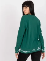 Mikina RV BL 7809.37X tmavě zelená