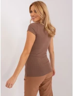 Tričko RV TS 5636.18 hnědá