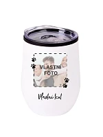 Personalizovaný termohrnek "BOWL" s fotkou mazlíčka a textem Personalizovaný termohrnek "BOWL" s fotkou mazlíčka a textem