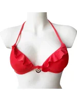 Vrchní díl plavek Push-Up BA122 červený - Selmark