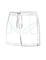 Pánské plavky - šortky Self SM 27 N Travel Shorts S-3XL