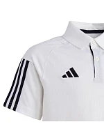 Dětské bavlněné tričko adidas Tiro 23 Competition bílé IC4576 Dětské bavlněné tričko adidas Tiro 23 Competition bílé IC4576