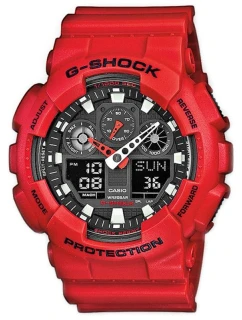 Pánské hodinky CASIO G-SHOCK GA-100B-4AER + krabice