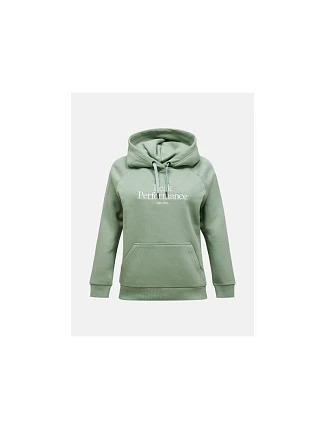 Dámská mikina PEAK PERFORMANCE W Original Hood, zelená Dámská mikina PEAK PERFORMANCE W Original Hood, zelená