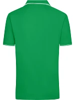 Daiber JN 986 Pánské piqué polo 02.0986 fern green/white