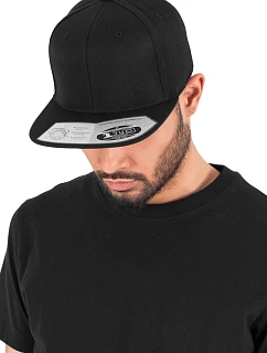 Flexfit 110 6 panelová kšiltovka "Fitted Snapback" 55.0110 black