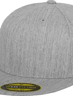 Flexfit 6210/6210T 6 panelová kšiltovka Premium 210 Fitted 55.6210 heather grey