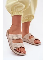 Dámské pantofle INBLU AG000015 Béžové