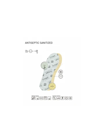 Coccine Antibacterial Insoles Sanitised Antiseptic