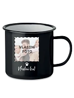 Personalizovaný retro plecháček s fotkou mazlíčka a textem Personalizovaný retro plecháček s fotkou mazlíčka a textem