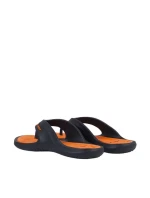 Pánské žabky Cape XVIII AD M 83631-AZ149 Tmavě modrá s oranžovou - Rider