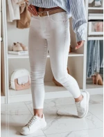Dámské džínové úzké kalhoty TRENZI white FashionStreet UY2443 Dámské džínové úzké kalhoty TRENZI white FashionStreet UY2443