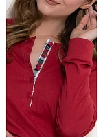 Pyžamo Leveza 1804 Wiesława, délka rukávů M–2XL Pyžamo Leveza 1804 Wiesława, délka rukávů M–2XL