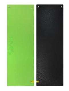 Tělocvičná podložka HMS Premium MFK03 Zeleno-černá s otvory