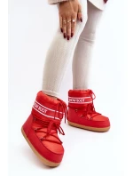 Dámské vázané sněhule Červené Soia