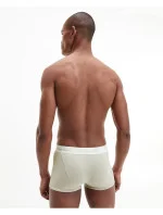 Pánské boxerky - U2664G 1U5 - béžová/žlutá/modrá - Calvin Klein