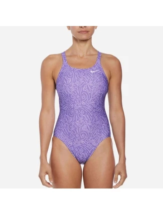 Dámské plavky W NESSD011 582 fialkové - Nike Dámské plavky W NESSD011 582 fialkové - Nike