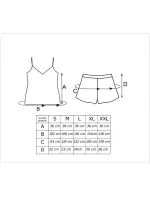 Pyžamo Donna Sheila 1/2 S-2XL