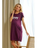 Dámská těhotenská košile 9504 wine - Doctornap Dámská těhotenská košile 9504 wine - Doctornap