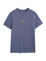 Pánské tričko 4F M2961 denim 4FWAW25TTSHM2961 32S pánské