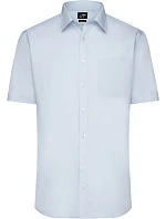 Daiber JN 680 Popelínová košile s krátkým rukávem 02.0680 light blue Daiber JN 680 Popelínová košile s krátkým rukávem 02.0680 light blue