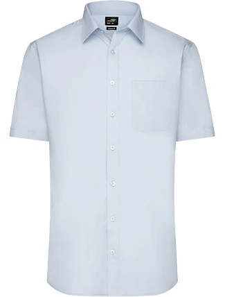 Daiber JN 680 Popelínová košile s krátkým rukávem 02.0680 light blue Daiber JN 680 Popelínová košile s krátkým rukávem 02.0680 light blue