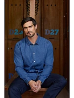 NEOBLU Bennett Men Denim košile 24.4796 brut denim NEOBLU Bennett Men Denim košile 24.4796 brut denim