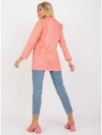 Dámské sako DHJ MA 15286 broskvové Dámské sako DHJ MA 15286 broskvové