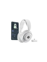 SteelSeries Herní náhlavní souprava Arctis Nova 5X Bluetooth s mikrofonem a potlačením hluku Bezdrátová bílá