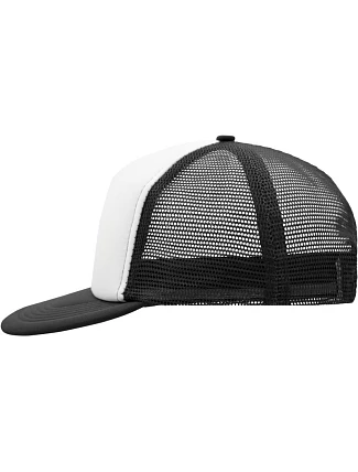 Daiber MB 6207 5 panelová síťovaná kšiltovka 03.6207 white/black