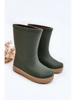 Dětské holínky Wave Gokids 979 Zelené