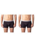 Dvojbalení bavlněných boxerek ULTRA RESIST BOXER 2x - BELLINDA - černá