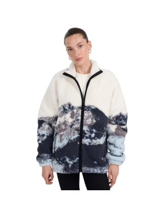 Fleecová mikina 4F U351 multicolor allover 4FWAW25TFLEU351 90A Fleecová mikina 4F U351 multicolor allover 4FWAW25TFLEU351 90A