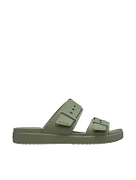 Dámské sandály Crocs Brooklyn Buckle Low, zelené, 211215, 3BX, velikost 39–40