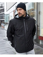 Daiber JN 1815 Pracovní hardshellová polstrovaná bunda 02.1815 black/carbon Daiber JN 1815 Pracovní hardshellová polstrovaná bunda 02.1815 black/carbon
