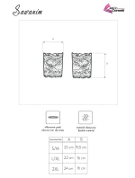 Stehenní pásek Sawanim - LivCo Corsetti