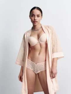 Dámská župan  A Weekend to Remember Robe - PINK světle růžový 0040 - TRIUMPH