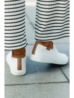 Dámské Tenisky Slip-On Big Star RR274717 Bílé Dámské Tenisky Slip-On Big Star RR274717 Bílé