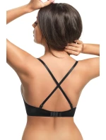 Dámská podprsenka push-up G025 černá - Gorsenia Dámská podprsenka push-up G025 černá - Gorsenia